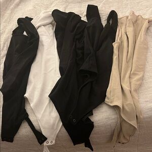 Lot of 5 Abercrombie Body Suits
